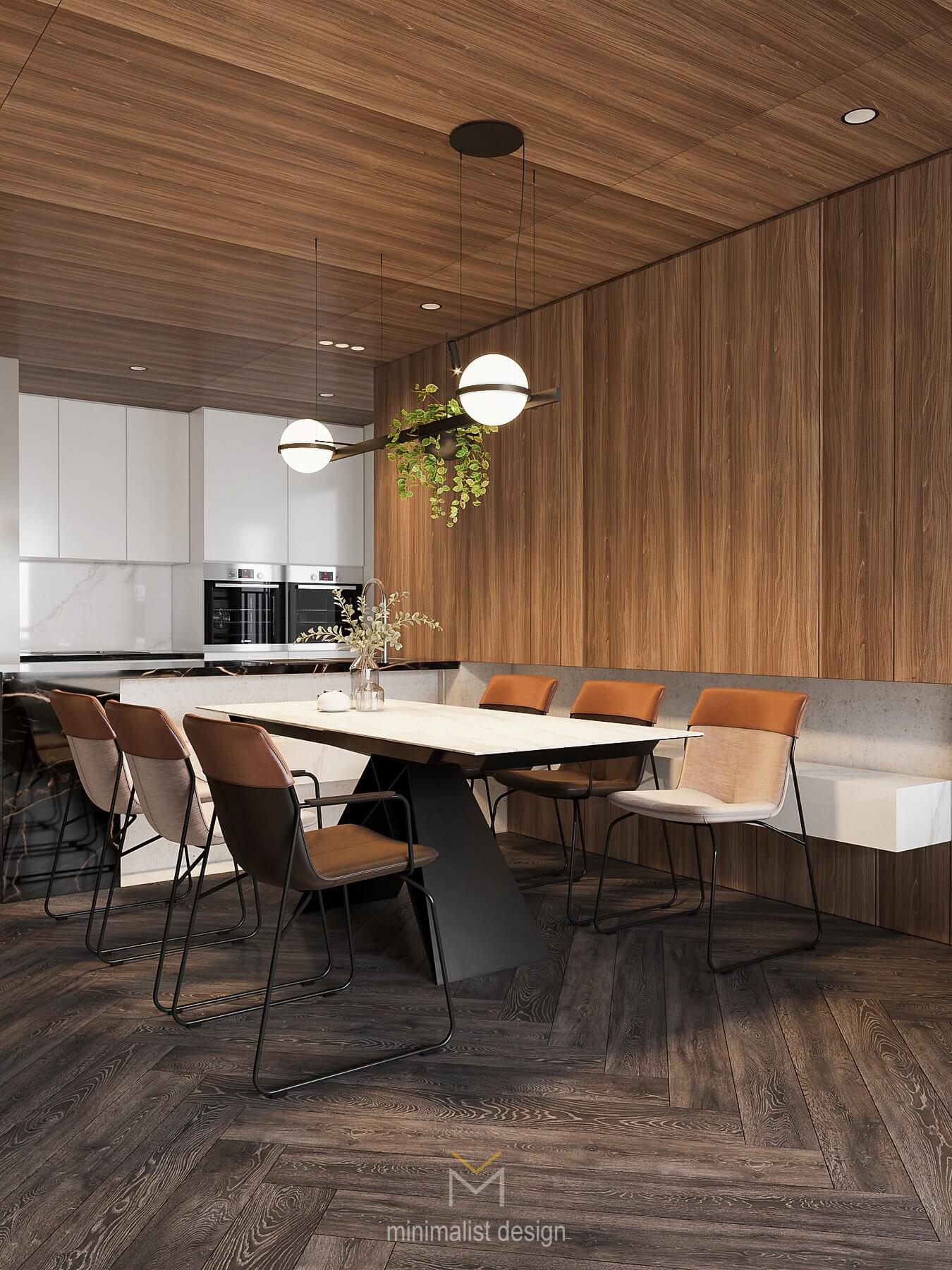 3D Interior Model Kitchen Living room 0138 Scene 3dsmax