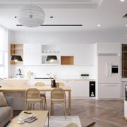 3D Interior Model Kitchen Living room 0144 Scene 3dsmax