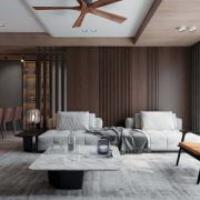 3D Interior Model Kitchen Living room 0157 Scene 3dsmax