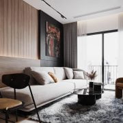 3D Interior Model Kitchen Living room 0158 Scene 3dsmax