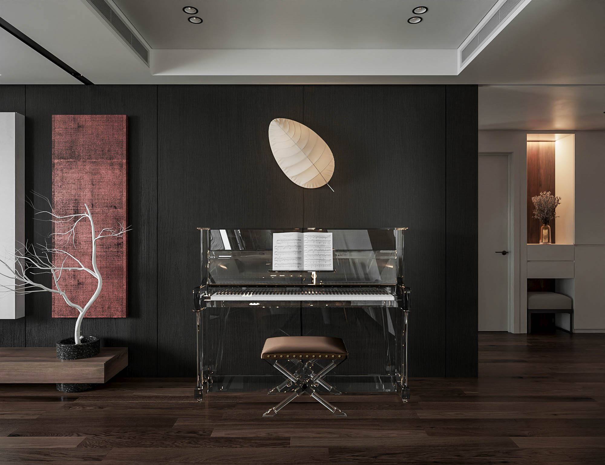 3D Interior Model Kitchen Living room 0165 Scene 3dsmax