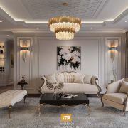 3D Interior Model Kitchen Living room 0185 Scene 3dsmax