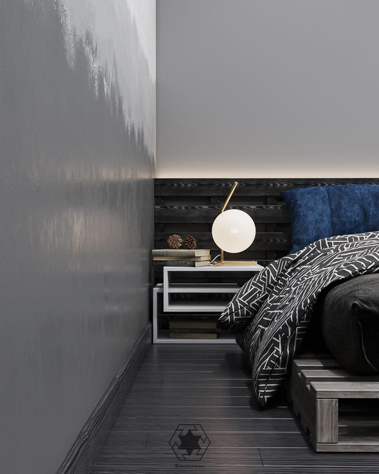 3D Interior Model Bed Room 0163 Scene 3dsmax