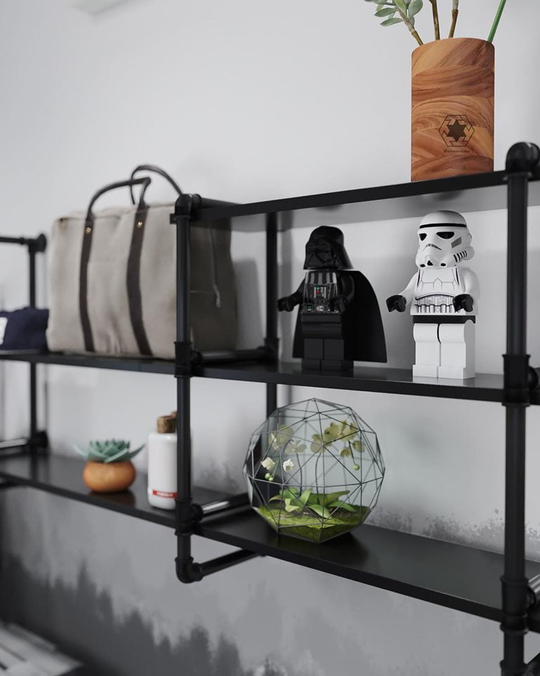 3D Interior Model Bed Room 0163 Scene 3dsmax