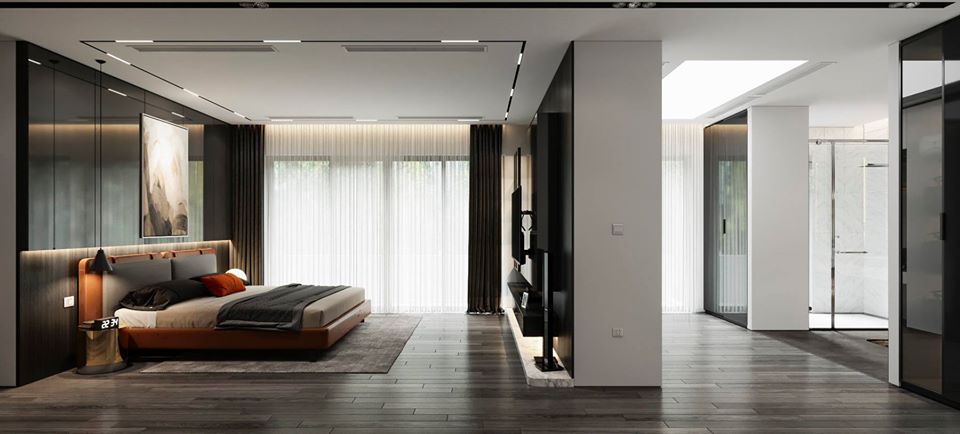 3D Interior Model Bed Room 0168 Scene 3dsmax