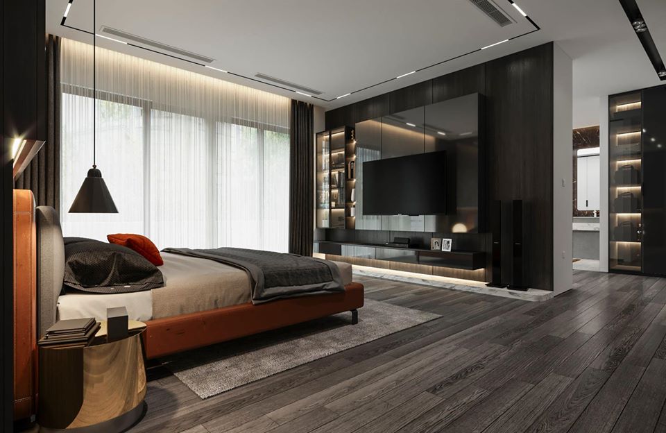 3D Interior Model Bed Room 0168 Scene 3dsmax