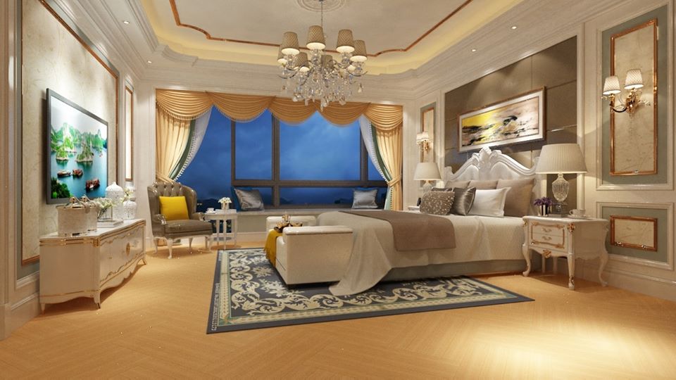 3D Interior Model Bed Room 0173 Scene 3dsmax