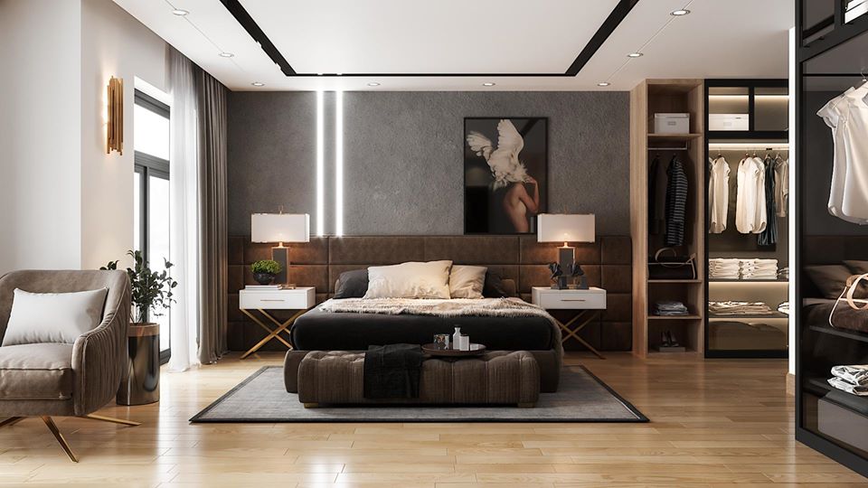 3D Interior Model Bed Room 0178 Scene 3dsmax