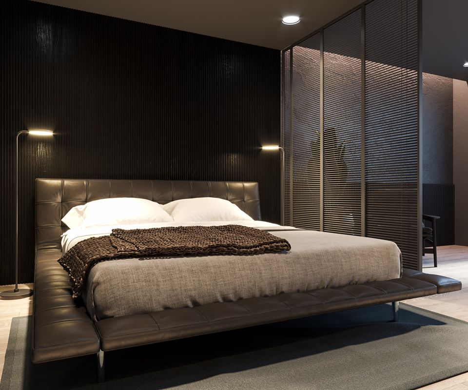 3D Interior Model Bed Room 0188 Scene 3dsmax