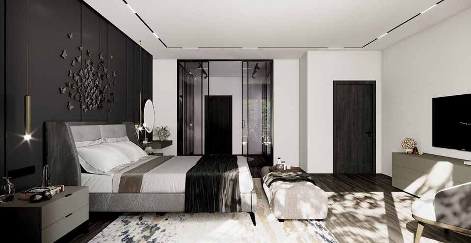 3D Interior Model Bed Room 0191 Scene 3dsmax
