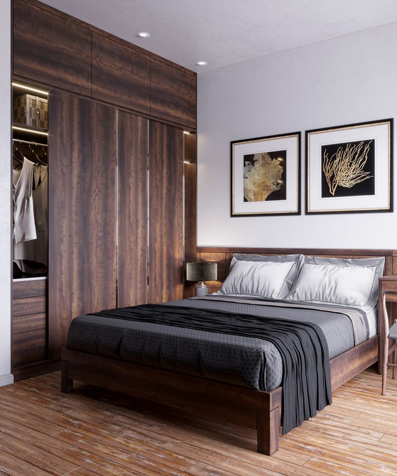 3D Interior Model Bed Room 0193 Scene 3dsmax