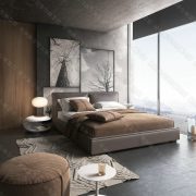 3D Interior Model Bed Room 0196 Scene 3dsmax