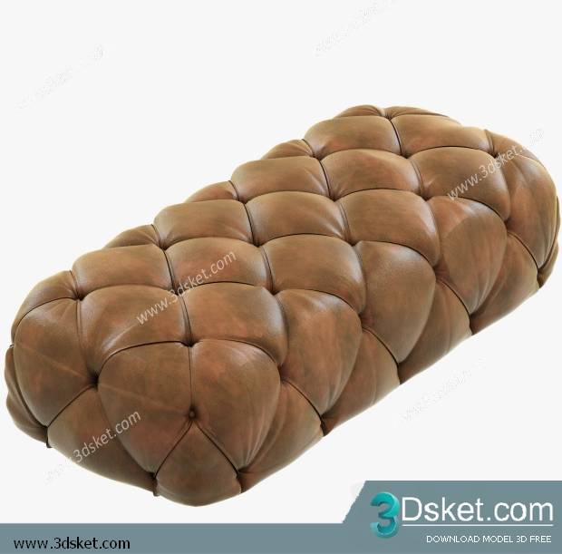 3D Model Other Soft Seating Free Download Ghế mềm 037