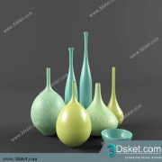 Free Download Vase 3D Model Chai Lọ 011