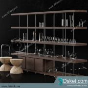 Free Download Kitchen 3D Model Nhà bếp 036