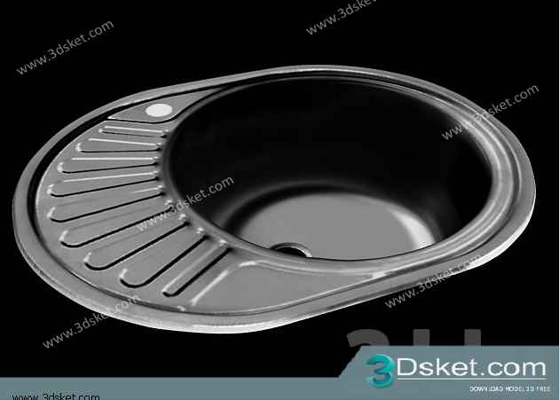 Free Download Kitchen Accessories 3D Model 010 Phụ kiện