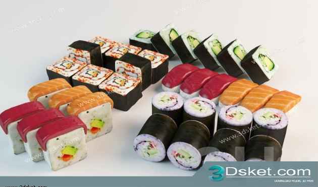 Free Download Kitchen Accessories 3D Model 012 Phụ kiện