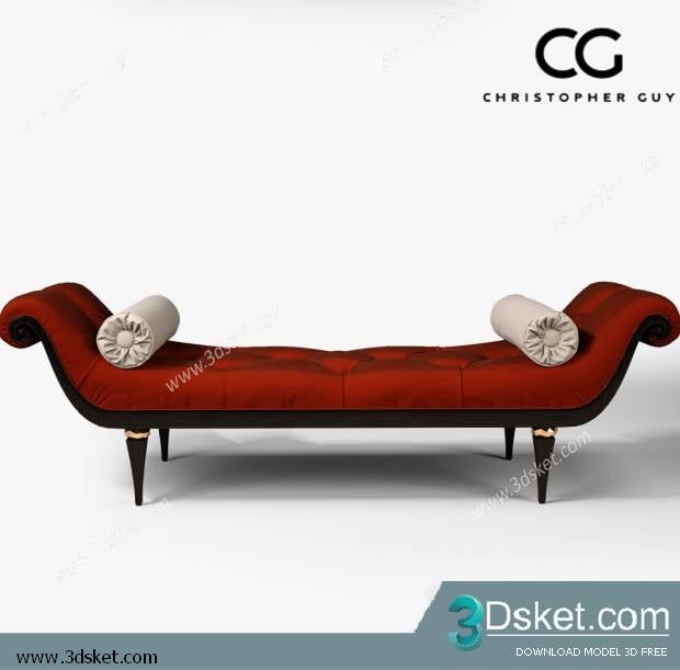 3D Model Other Soft Seating Free Download Ghế mềm 041