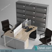 3D Model Office Furniture Free Download Ghế xoay 006