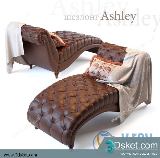 3D Model Other Soft Seating Free Download Ghế mềm 042