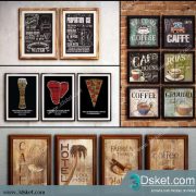 Free Download Frame 3D Model Tranh 036