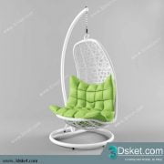 3D Model Arm Chair Free Download 059