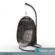 3D Model Arm Chair Free Download 060