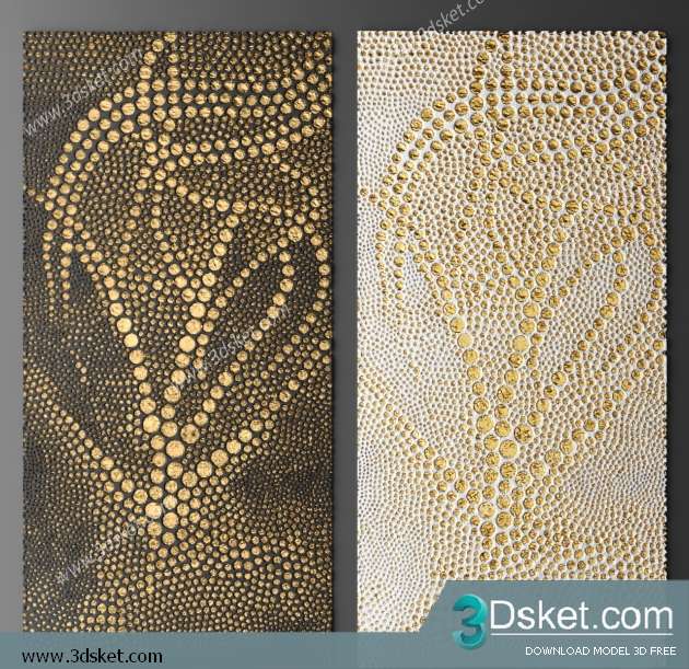 Free Download Frame 3D Model Tranh 038