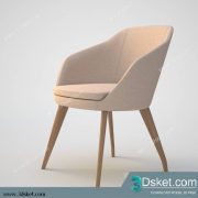 3D Model Arm Chair Free Download 061