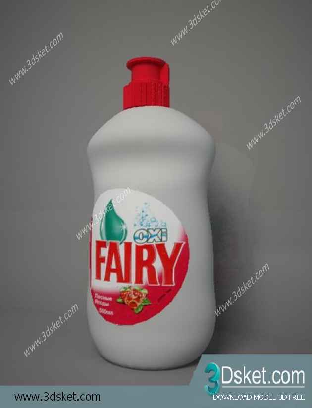 Free Download Kitchen Accessories 3D Model 001 Phụ kiện