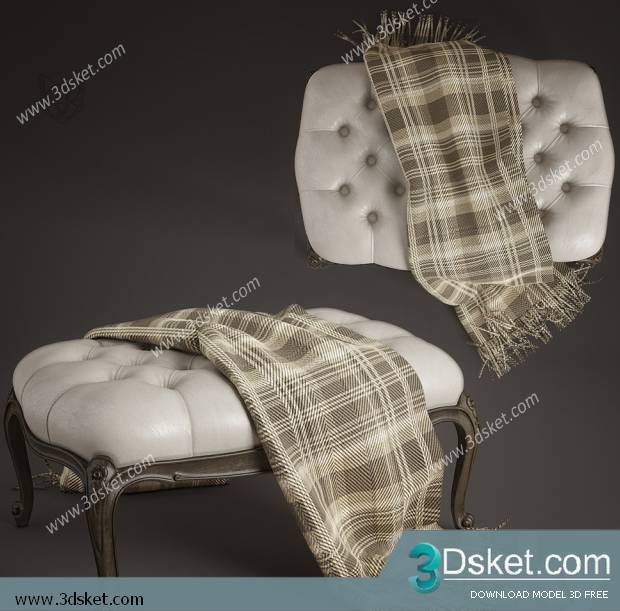 3D Model Other Soft Seating Free Download Ghế mềm 049