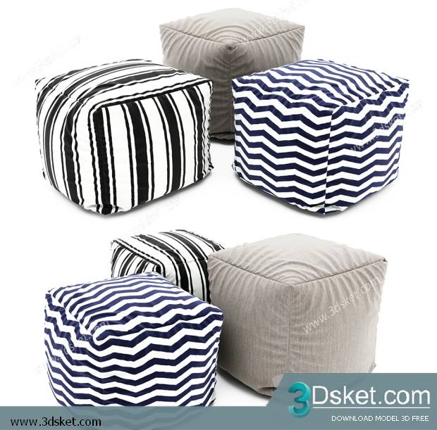 3D Model Other Soft Seating Free Download Ghế mềm 050