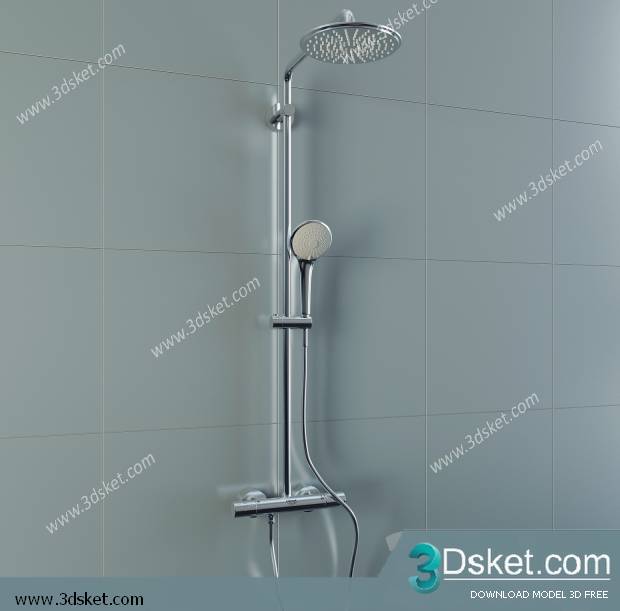 Free Download Faucet 3D Model Vòi Rửa 017