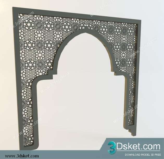 Free Download 3D Panel 3D Model 004