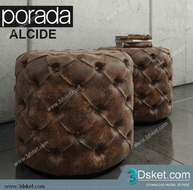 3D Model Other Soft Seating Free Download Ghế mềm 005