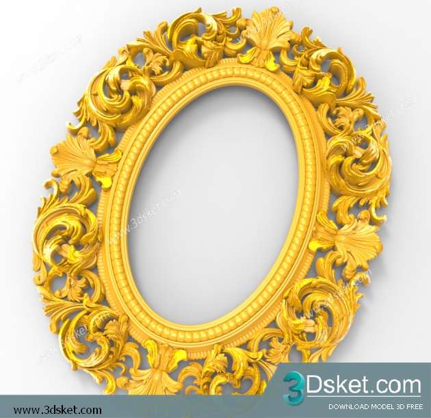 Free Download Decorative Plaster 3D Model 005