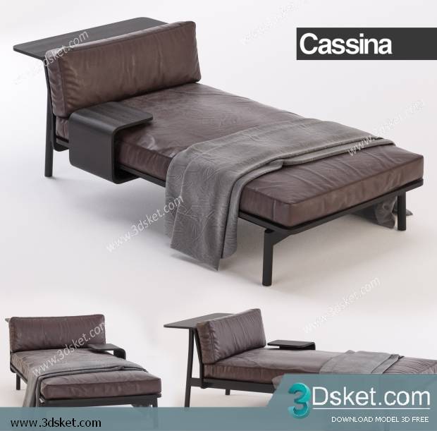 3D Model Other Soft Seating Free Download Ghế mềm 052
