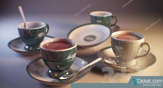 Free Download 3D Models Tableware Kitchen 063
