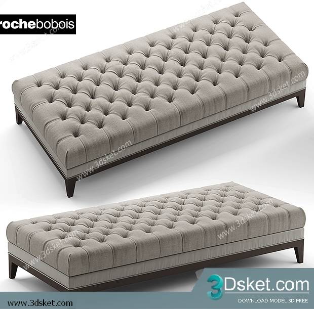 3D Model Other Soft Seating Free Download Ghế mềm 058