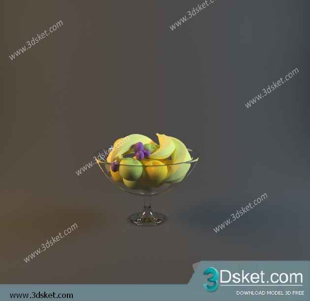 Free Download Kitchen Accessories 3D Model 018 Phụ kiện