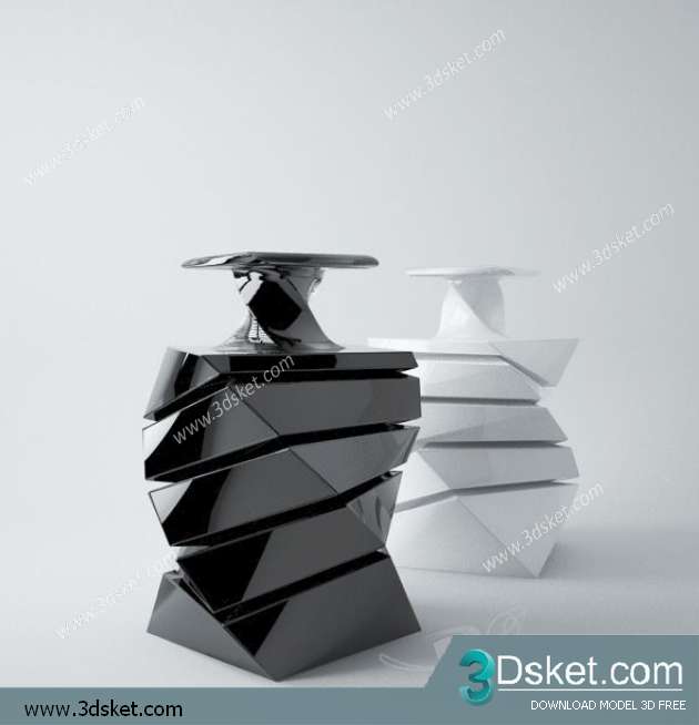 Free Download Vase 3D Model Chai Lọ 016