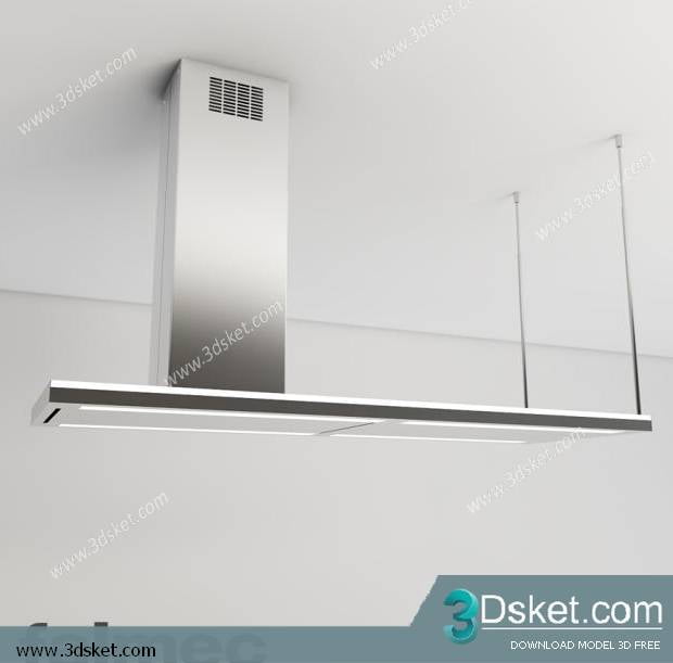 Free Download Kitchen Appliance 3D Model 026