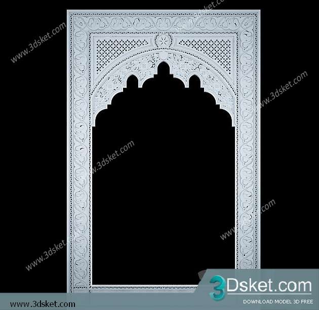 Free Download 3D Panel 3D Model 005