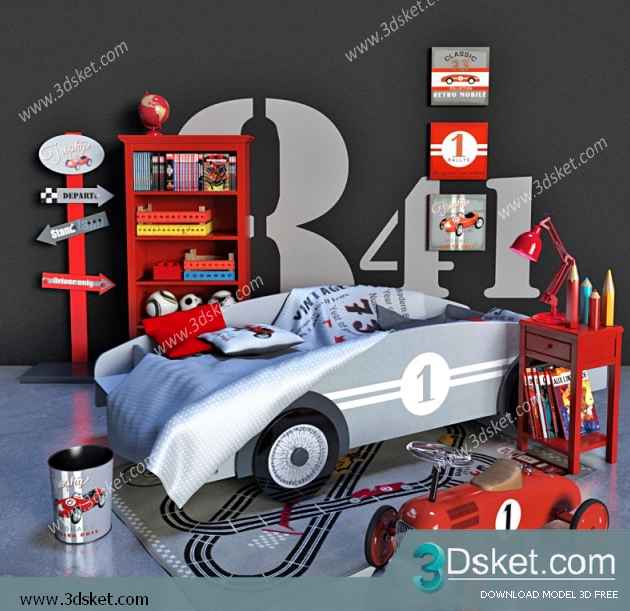 Free Download Toy 3D Model Đồ Chơi 035