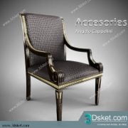 3D Model Arm Chair Free Download 066