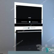 Free Download Kitchen Appliance 3D Model 003