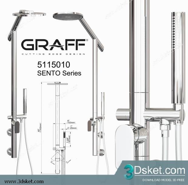 Free Download Faucet 3D Model Vòi Rửa 022