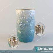 Free Download Vase 3D Model Chai Lọ 018