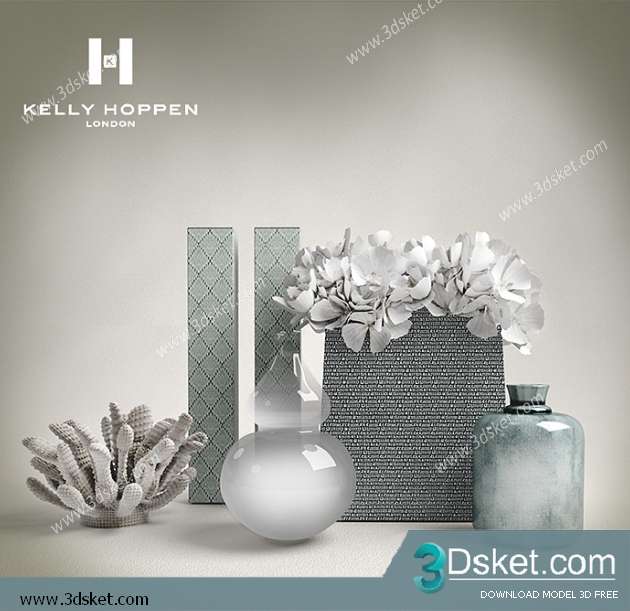 Free Download Vase 3D Model Chai Lọ 019