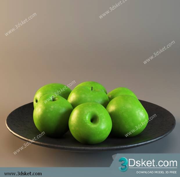 Free3D Download Food And Drinks 3D Model 040